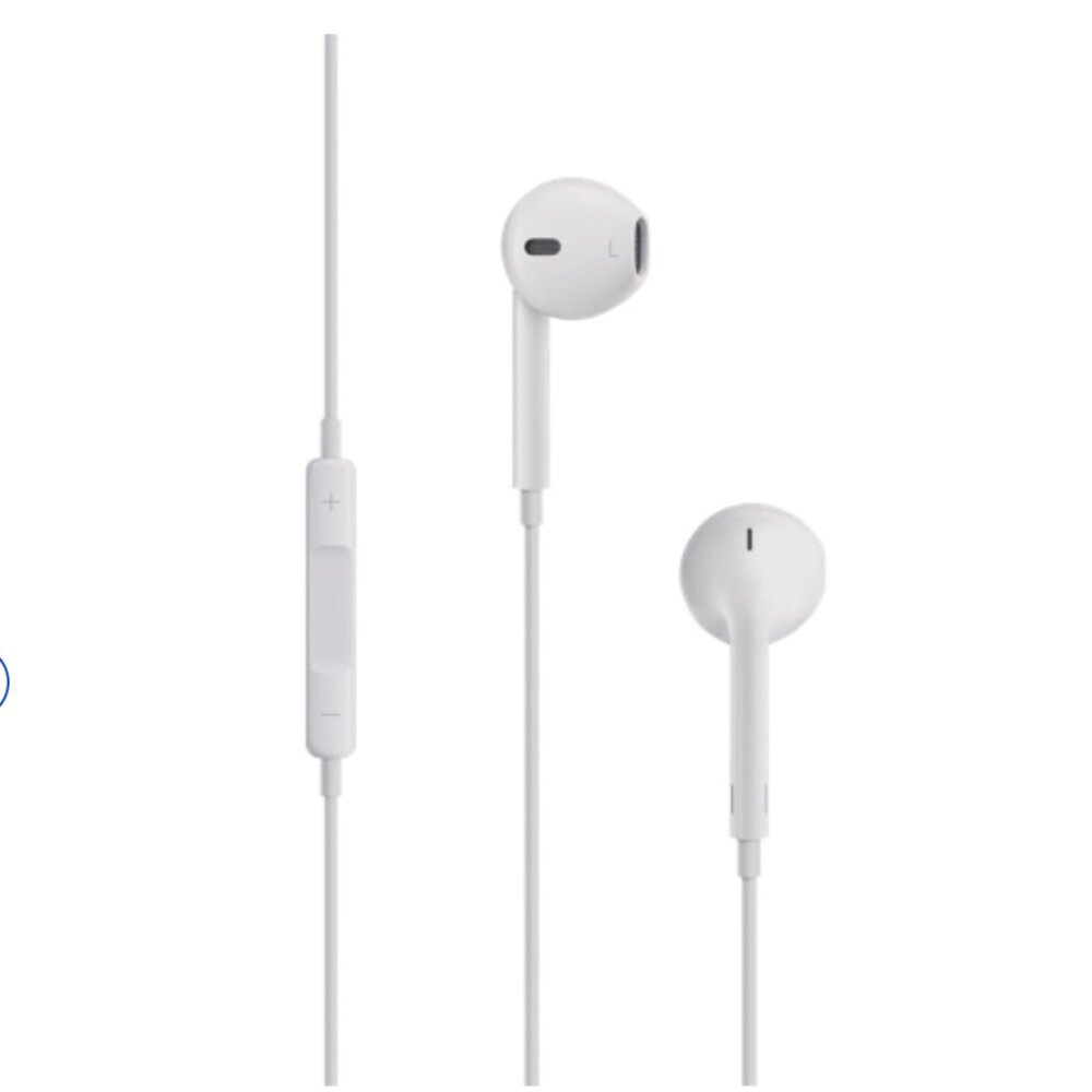APPLE -  EarPods Earphones Wired 3.5mm Built-In Mic iPhone